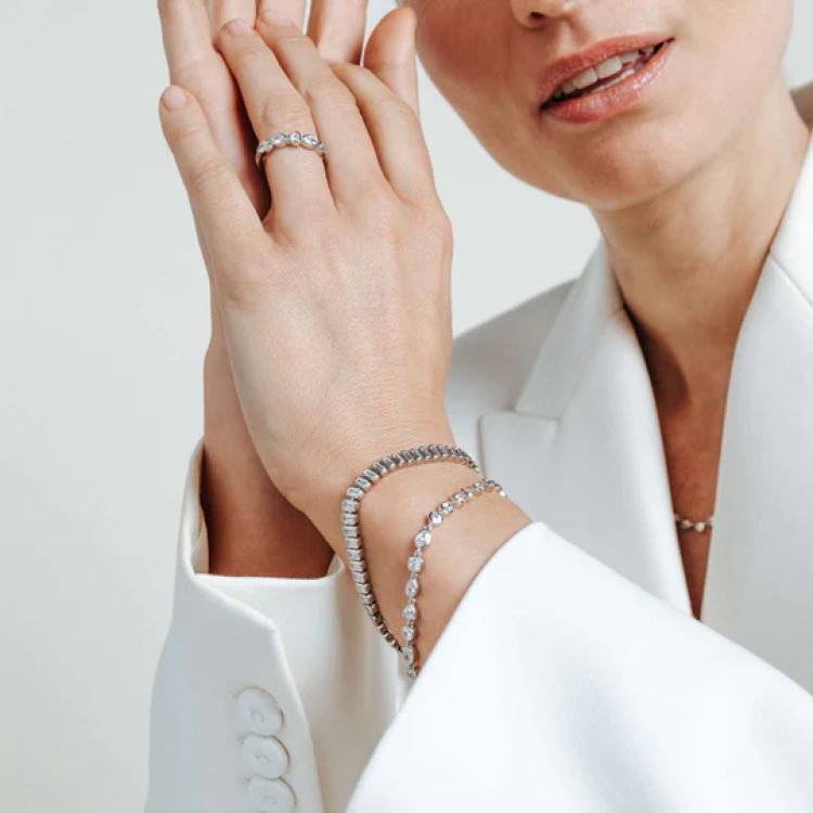 TI SENTO MILANO Bracelet with Zircon in Silver 925