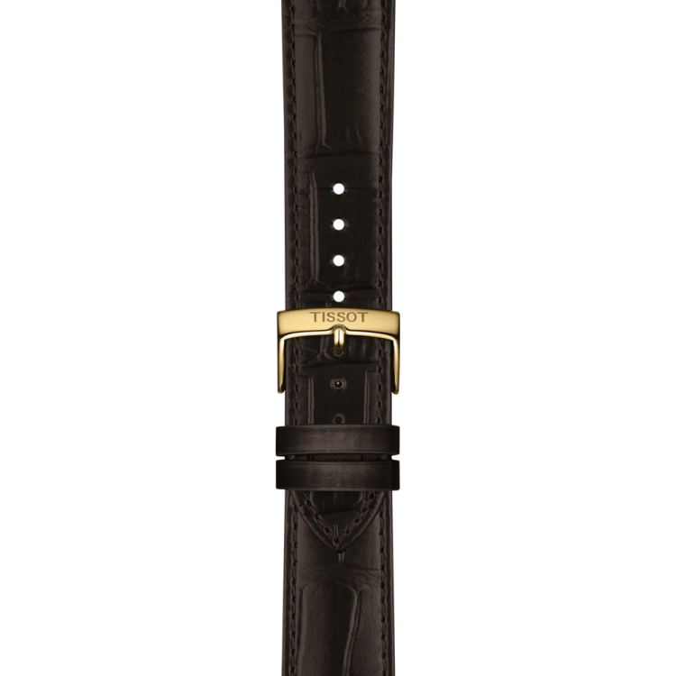 TISSOT CLASSIC DREAM Brown Leather Strap