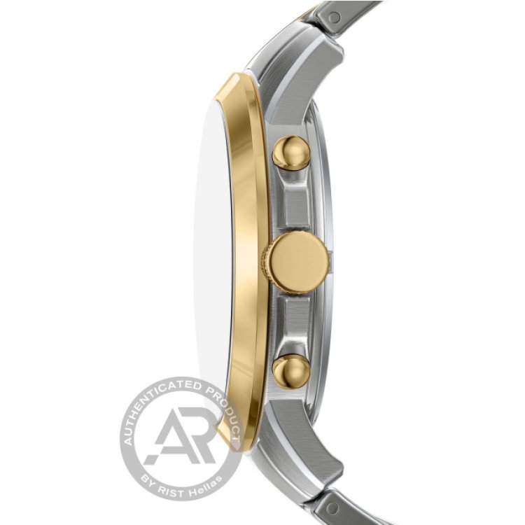 FOSSIL Grant Chronograph Two Tone Stainless Steel Bracelet