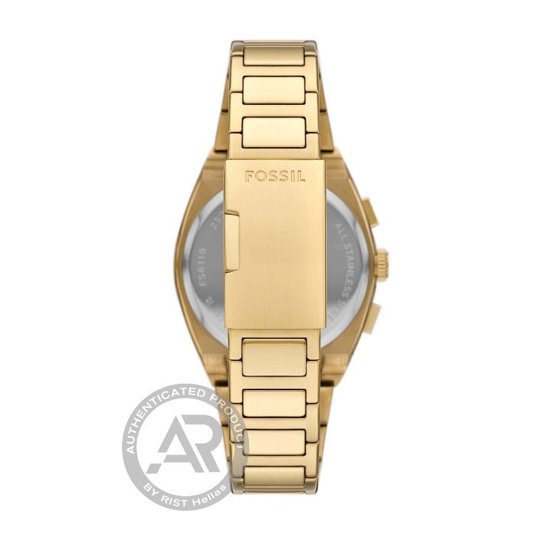 FOSSIL Everett Chronograph Gold Stainless Steel Bracelet