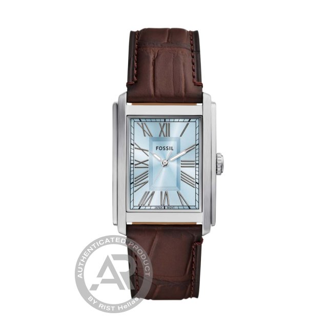 FOSSIL Carraway Brown Leather Strap 