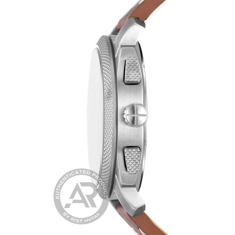 FOSSIL Machine Brown Leather Strap