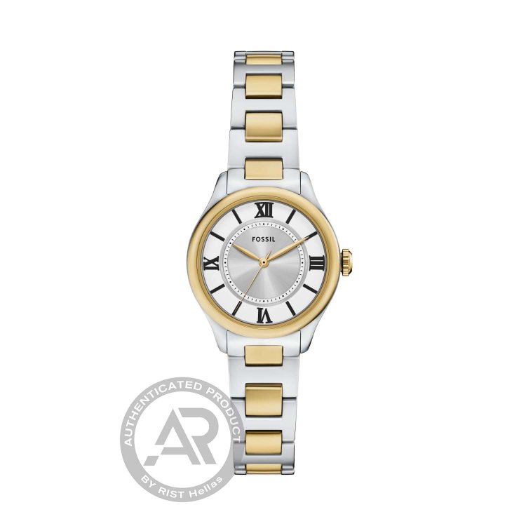 FOSSIL Gilmore Τwo Tone Stainless Steel Bracelet