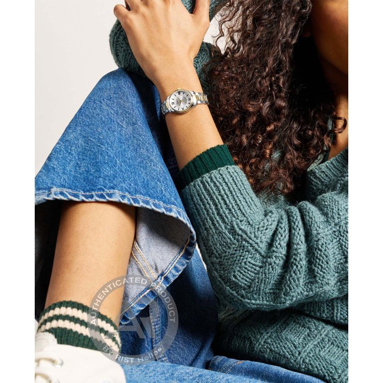 FOSSIL Gilmore Τwo Tone Stainless Steel Bracelet