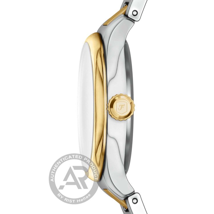 FOSSIL Gilmore Τwo Tone Stainless Steel Bracelet