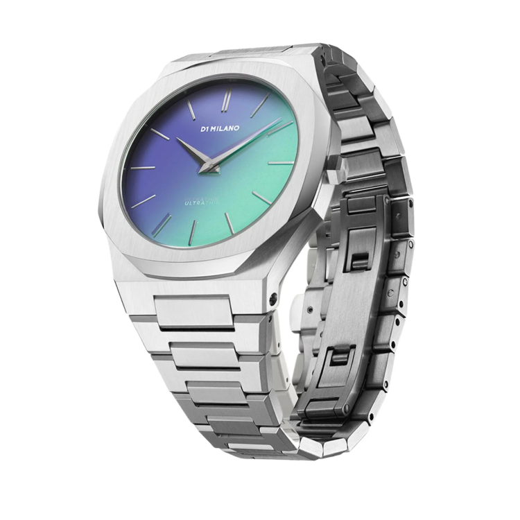 D1 MILANO ULTRA THIN 40MM DUAL TONE Stainless Steel Bracelet 