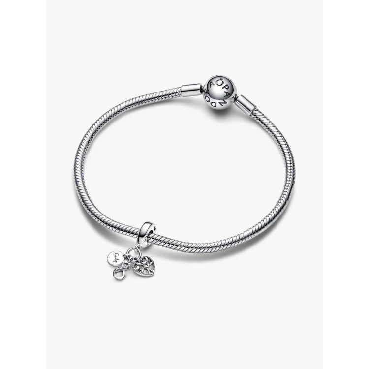 PANDORA MOMENTS Τριπλό Κρεμαστό Σύμβολο Family Infinity