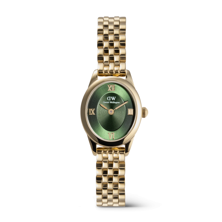DANIEL WELLINGTON Ophelia Mini Emerald Gold 