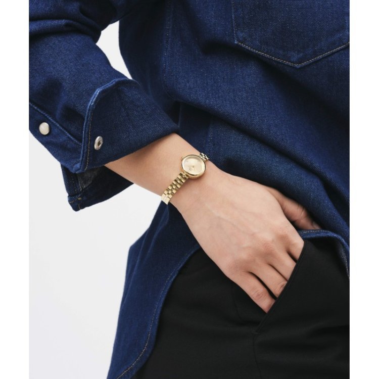 DANIEL WELLINGTON Elan Lumine Crystals Gold Stainless Steel Bracelet