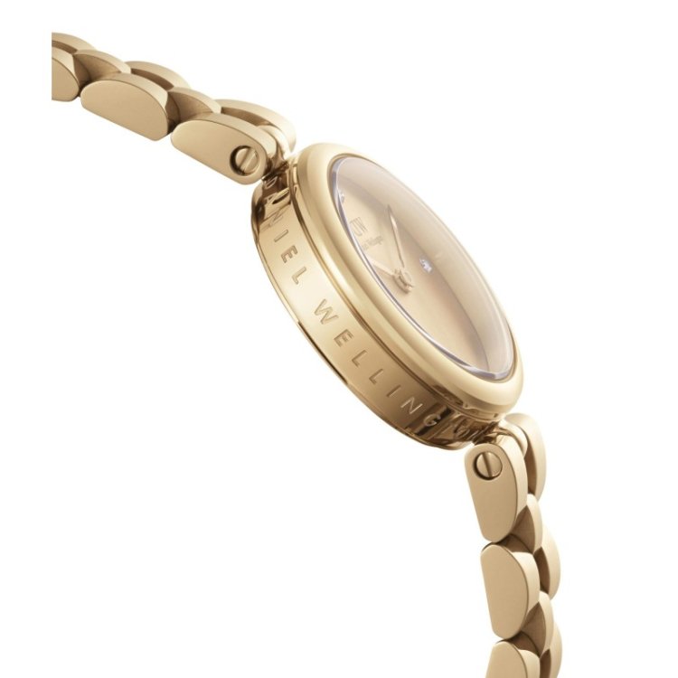 DANIEL WELLINGTON Elan Lumine Crystals Gold Stainless Steel Bracelet