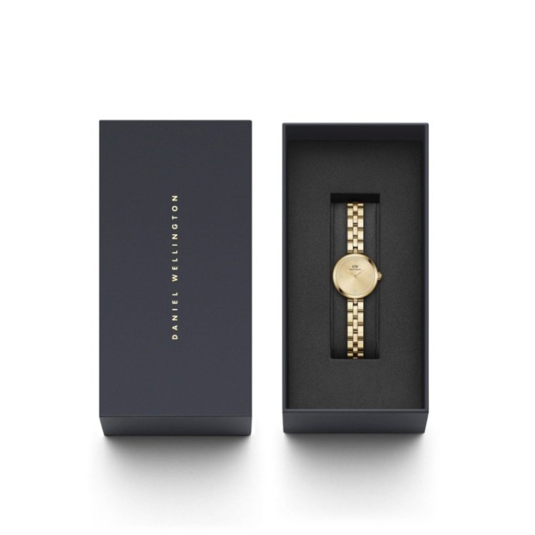 DANIEL WELLINGTON Elan Lumine Crystals Gold Stainless Steel Bracelet