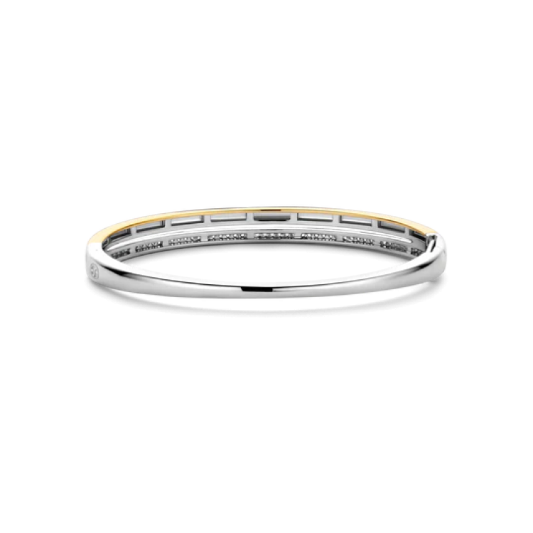 TI SENTO MILANO Two Tone Bracelet with Zircon in Silver 925