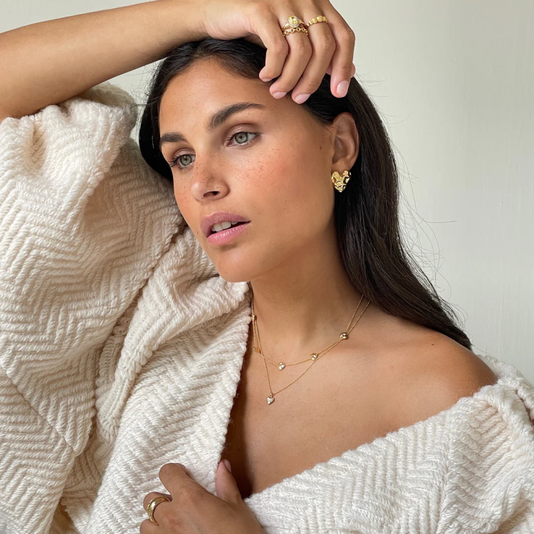 24KAE Silent Love Necklace