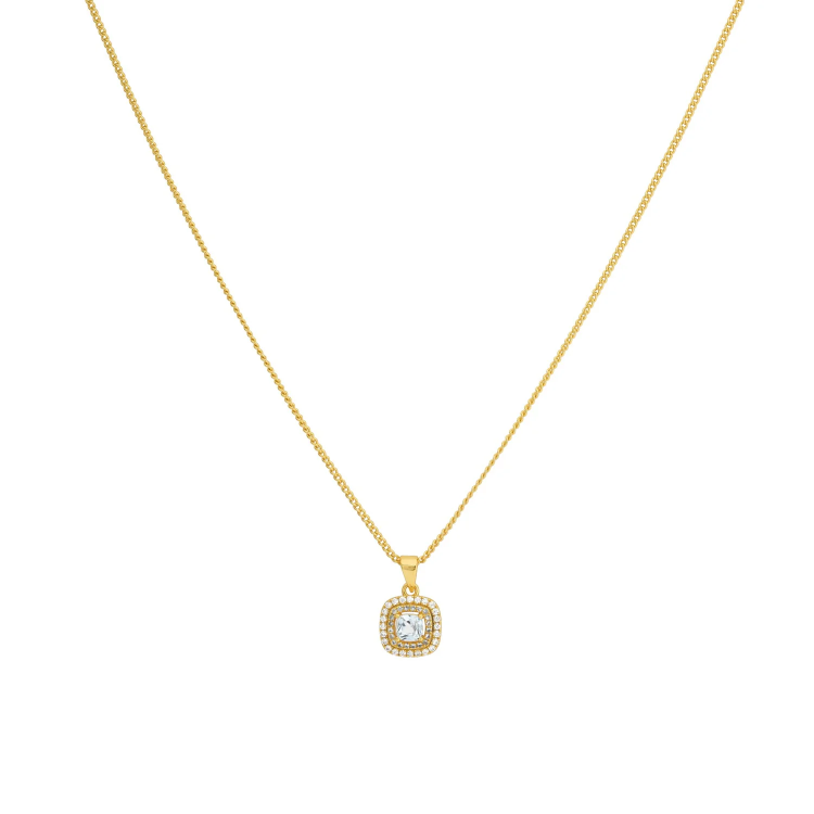 24ΚΑΕ Minuit Necklace with Zircon 