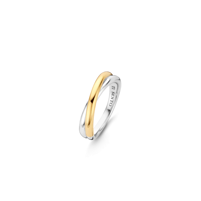 ΤΙ SENTO MILANO Two Tone Ring in Silver 925
