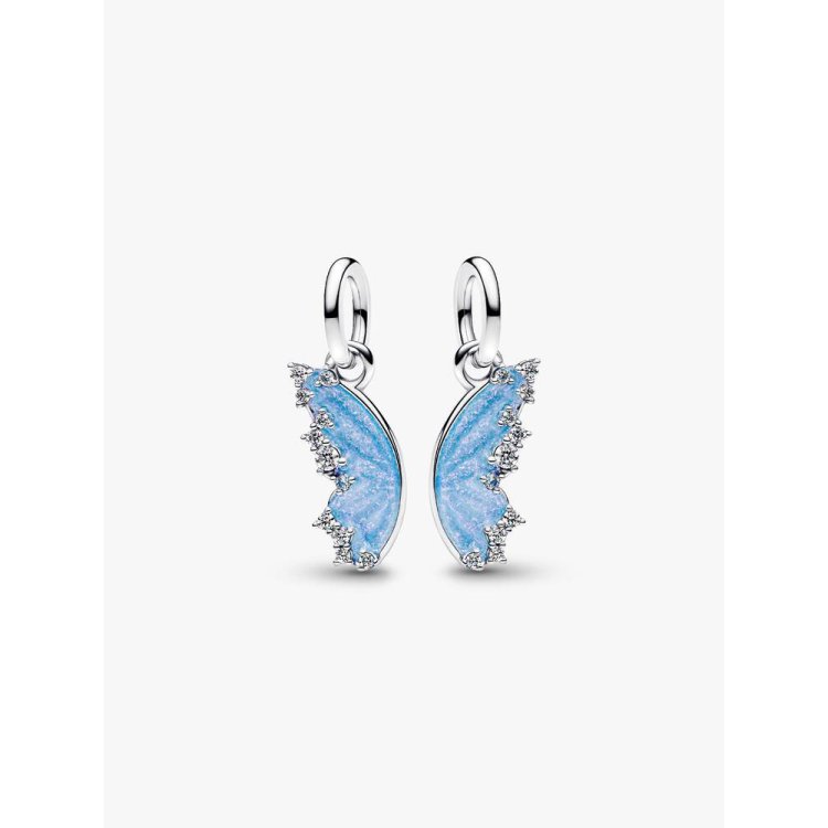 PANDORA MOMENTS Χωριζόμενο Kρεμαστό Σύμβολο με Πεταλούδα