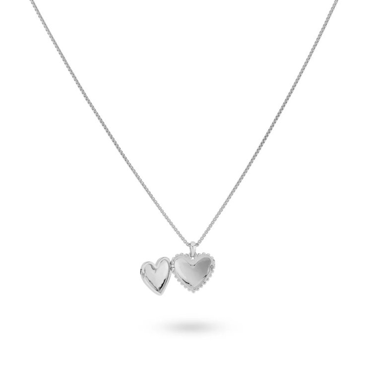 24KAE Medaillon in Heart Shape