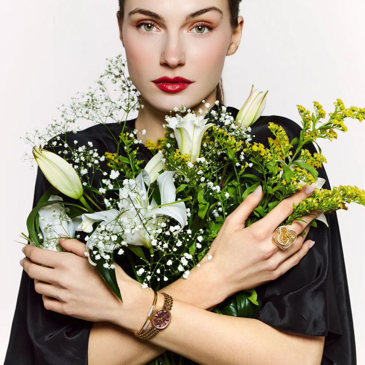 BREEZE SIRENA Stainless Steel Bracelet with Swarovski