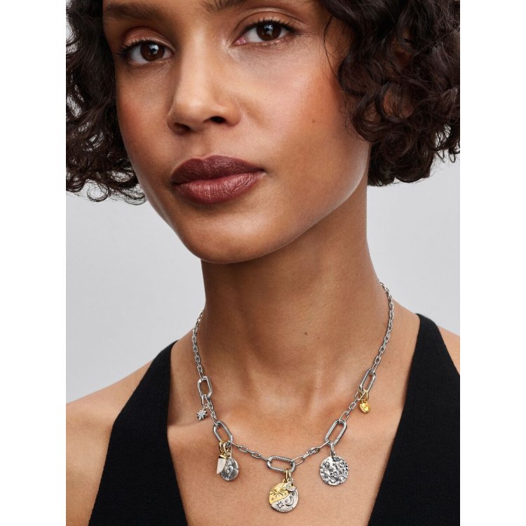 PANDORA ME / MOMENTS Σύμβολο σε Στυλ Μενταγιόν με Καρδιά