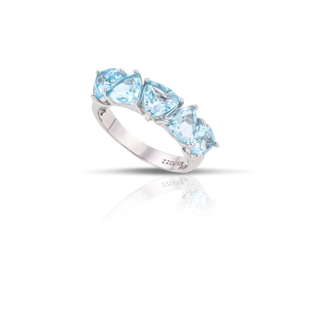 DAZZ Δαχτυλίδι σε Ασήμι 925 με Τοπάζ