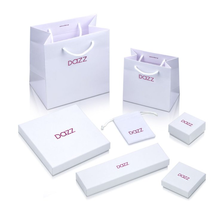 DAZZ Bραχιόλι Χειροπέδα σε Ασήμι 925 με Ζιργκόν