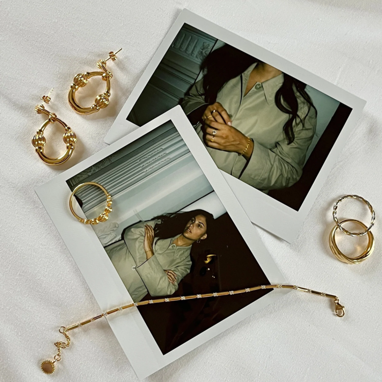 24 KAE Bracelet with Small Stones 