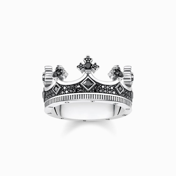THOMAS SABO Majestic Silver Ring Crown