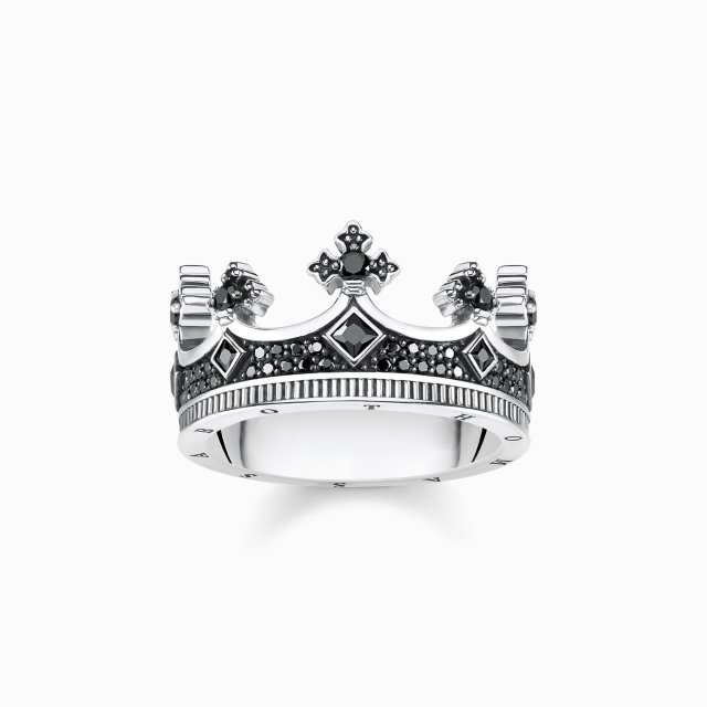 THOMAS SABO Majestic Silver Ring Crown