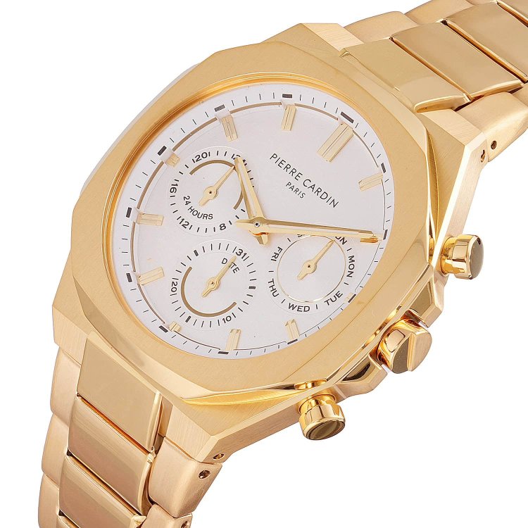 PIERRE CARDIN Elysee Gold Stainless Steel Bracelet