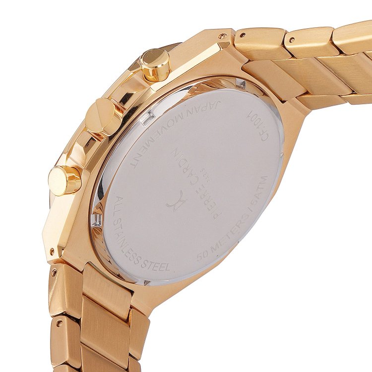 PIERRE CARDIN Elysee Gold Stainless Steel Bracelet