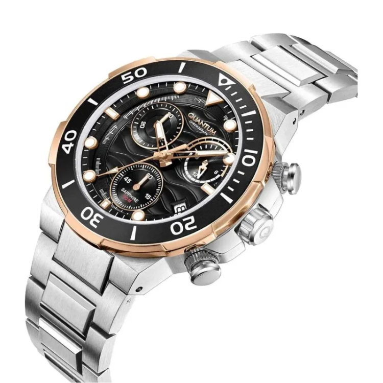 QUANTUM HUNTER Stainless Steel Bracelet 