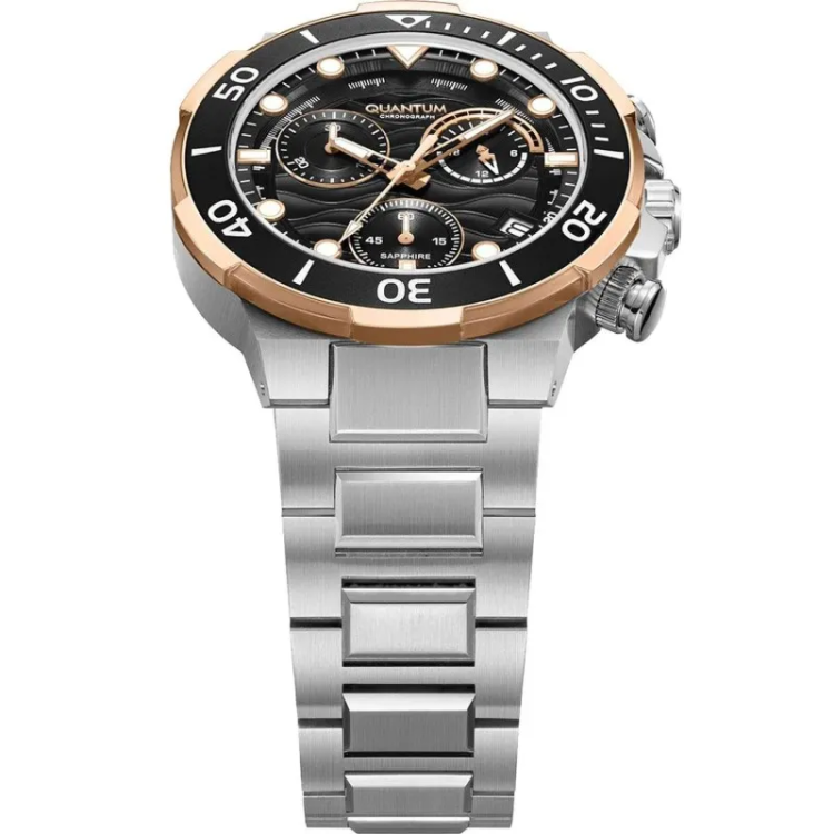 QUANTUM HUNTER Stainless Steel Bracelet 