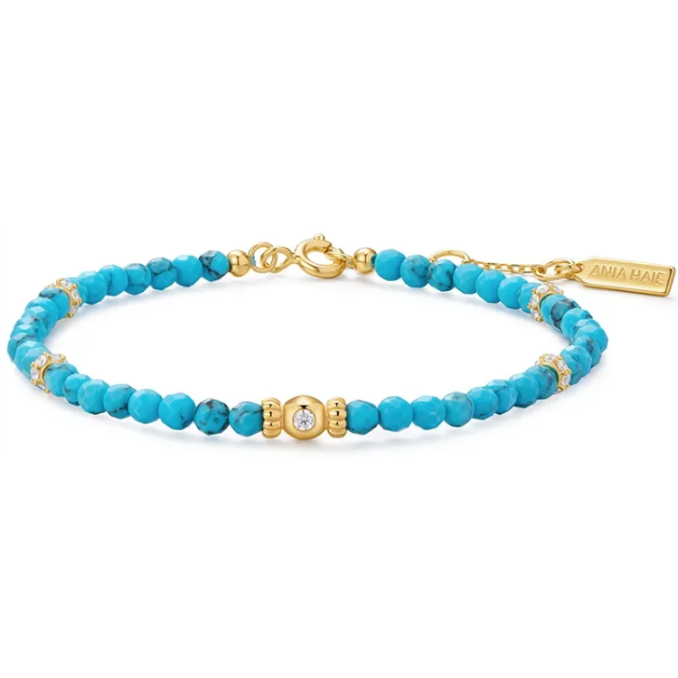 ANIA HAIE Lab Created Turquoise Beaded Bracelet