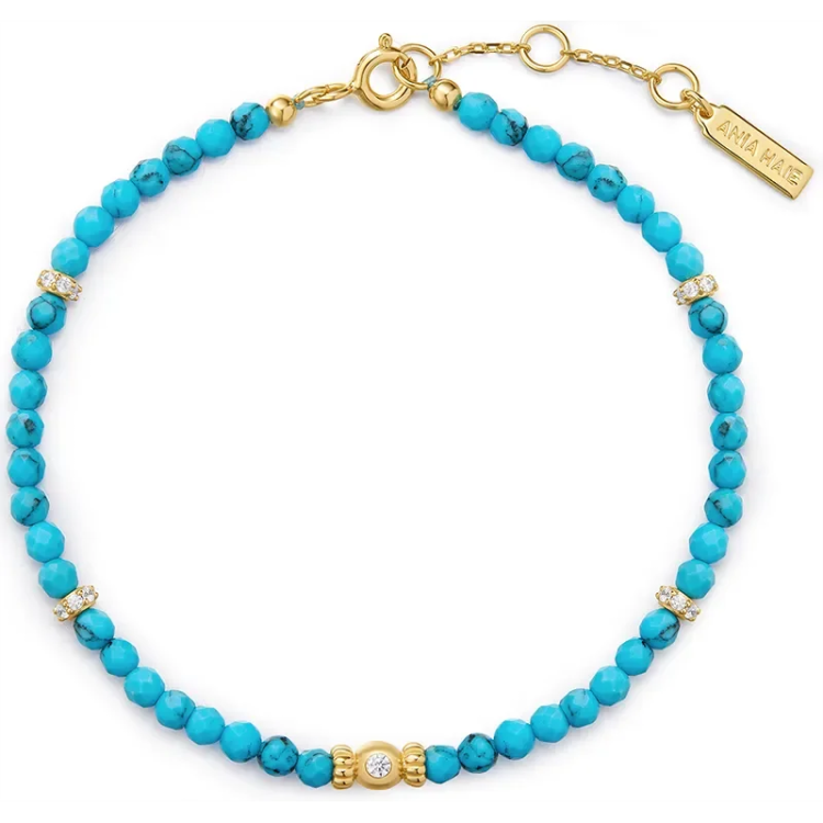 ANIA HAIE Lab Created Turquoise Beaded Bracelet
