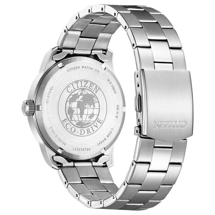 CITIZEN ECO-DRIVE Silver Stainless Steel Bracelet