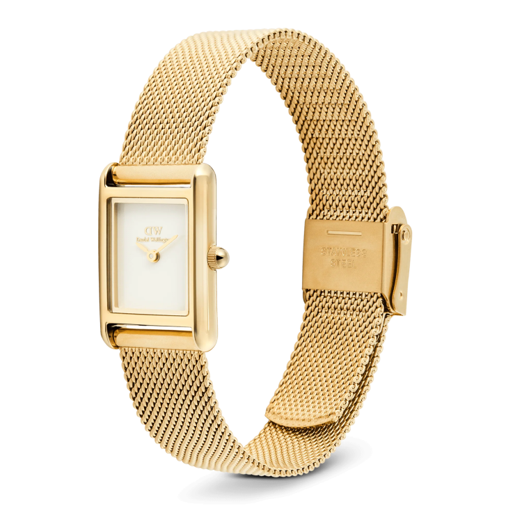 DANIEL WELLINGTON Bound Mini Evergold Gold Stainless Steel Bracelet 