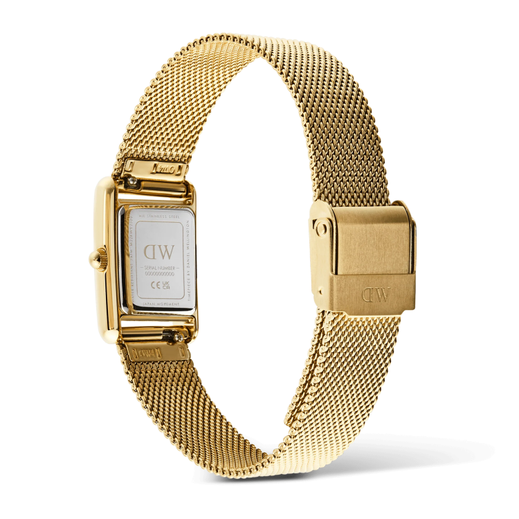 DANIEL WELLINGTON Bound Mini Evergold Gold Stainless Steel Bracelet 