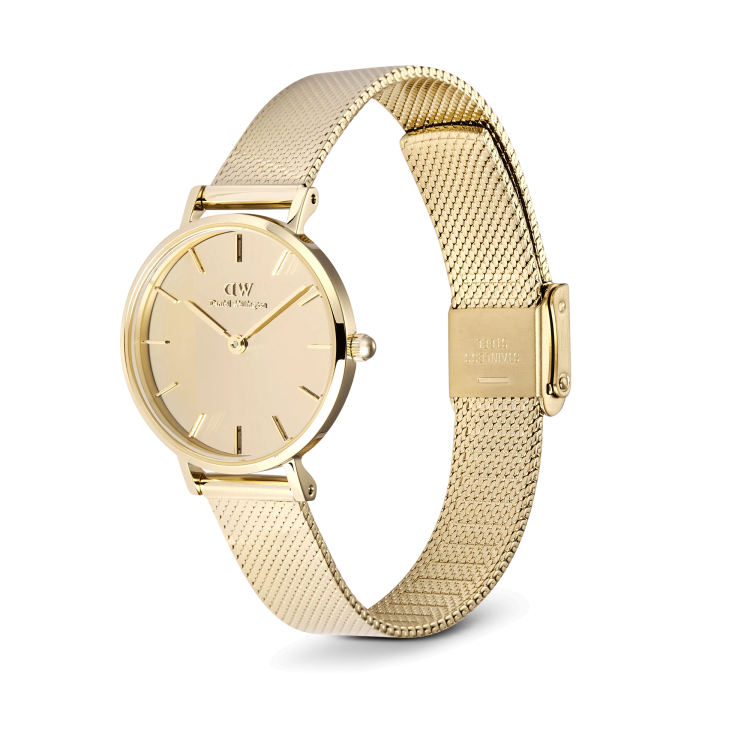 DANIEL WELLINGTON Petite Reflection Gold Stainless Steel Bracelet