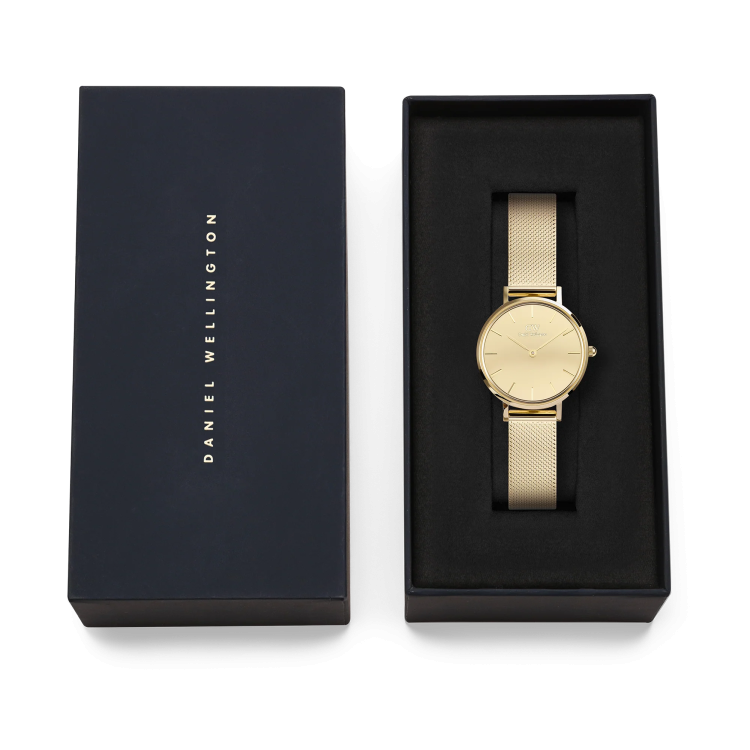 DANIEL WELLINGTON Petite Reflection Gold Stainless Steel Bracelet