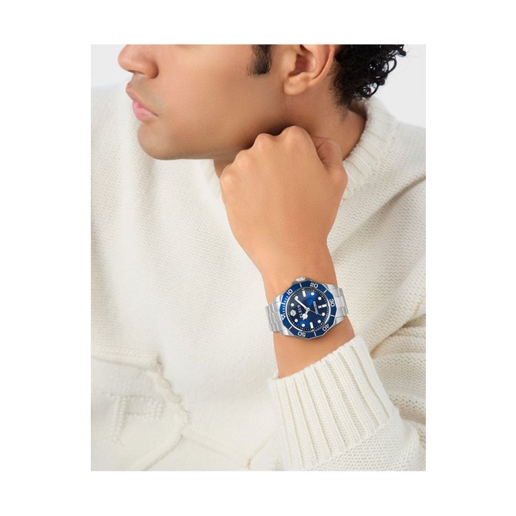 PHILIPP PLEIN Aquastorm Silver Stainless Steel Bracelet