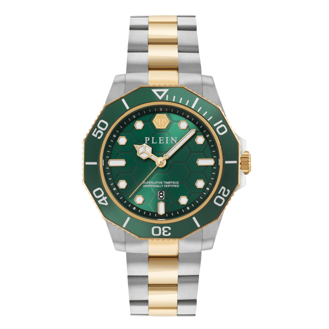 PHILIPP PLEIN Aquastorm Two Tone Stainless Steel Bracelet