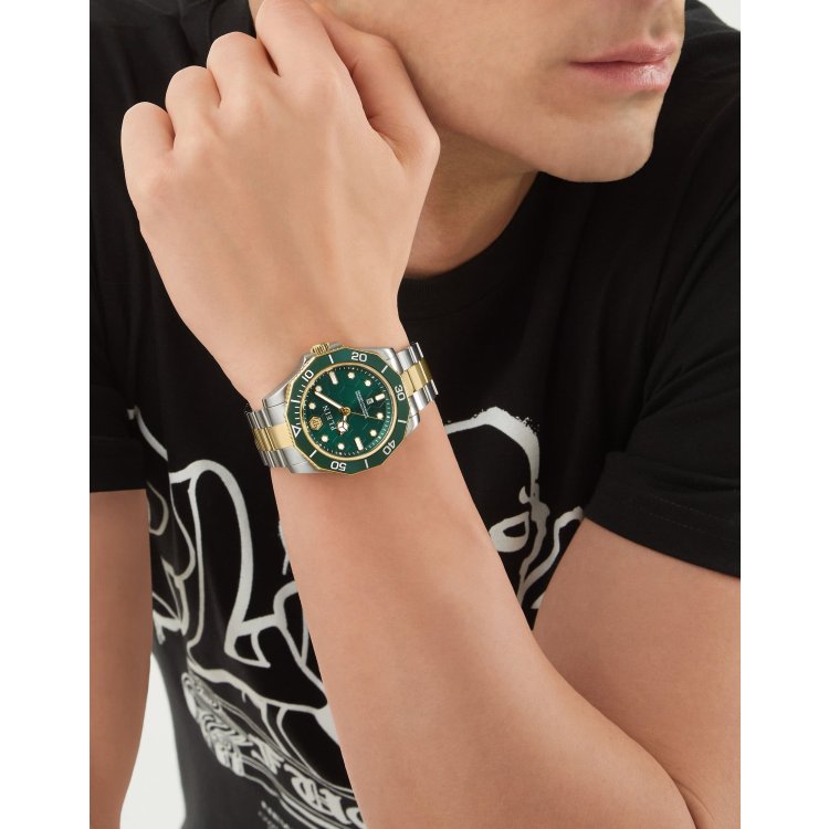 PHILIPP PLEIN Aquastorm Two Tone Stainless Steel Bracelet