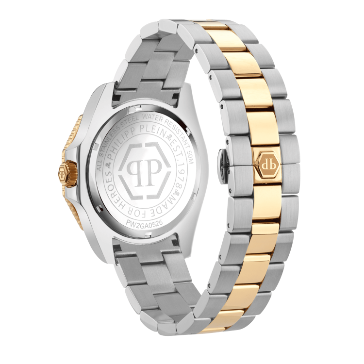 PHILIPP PLEIN Aquastorm Two Tone Stainless Steel Bracelet