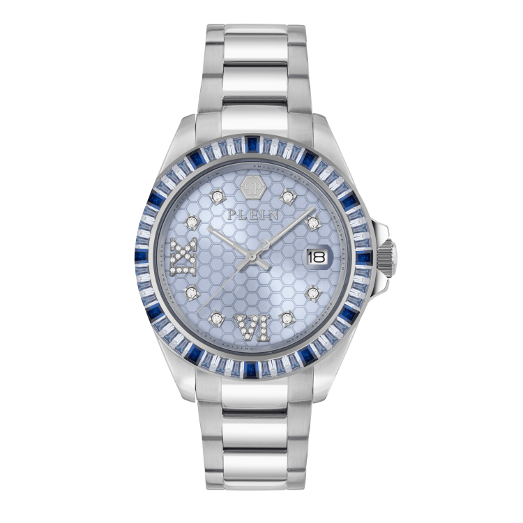 PHILIPP PLEIN Lady Empire Crystals Silver Stainless Steel Bracelet