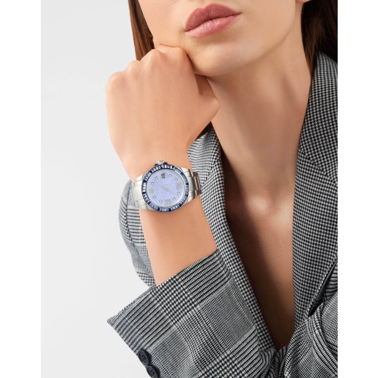 PHILIPP PLEIN Lady Empire Crystals Silver Stainless Steel Bracelet