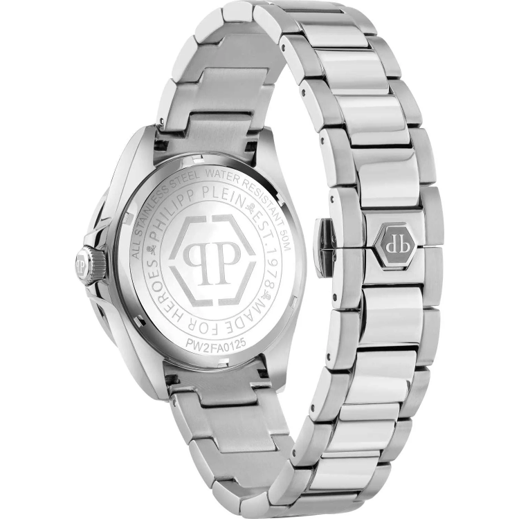 PHILIPP PLEIN Lady Empire Crystals Silver Stainless Steel Bracelet