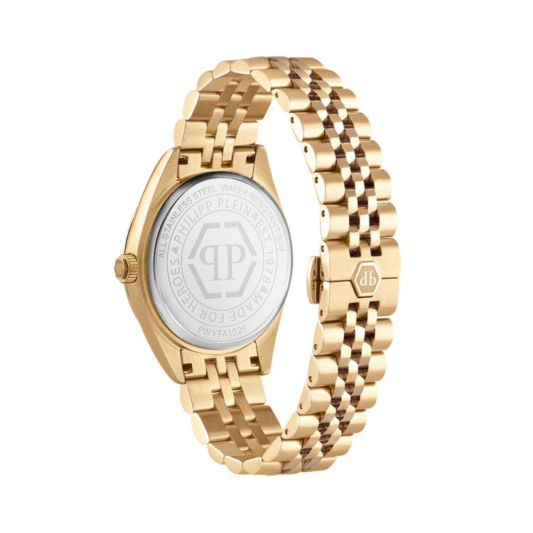 PHILIPP PLEIN Superlative Gold Stainless Steel Bracelet