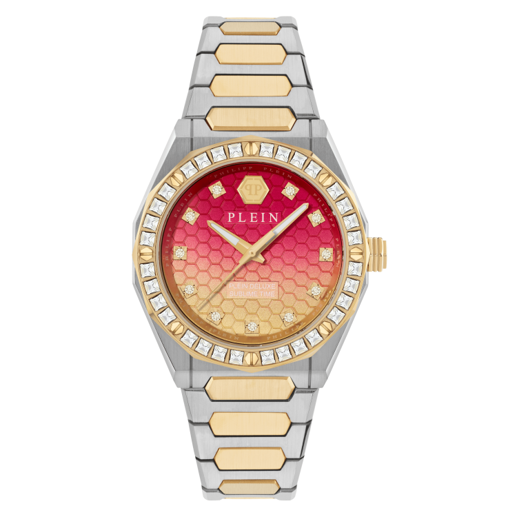 PHILIPP PLEIN Deluxe Crystals Two Tone Stainless Steel Bracelet