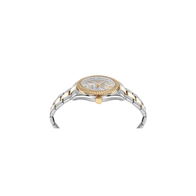 PHILIPP PLEIN Queen Crystals Two Tone Stainless Steel Bracelet