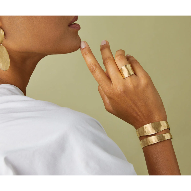 MARCO BICEGO LUNARIA Band Ring in Yellow Gold 18K